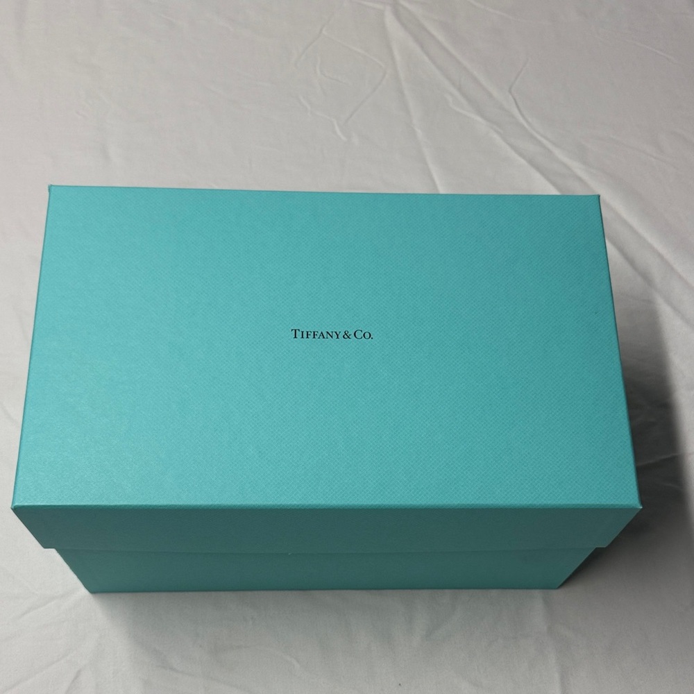 Tiffany & Co. Robin's Egg Blue Jewelry Box 13x8x7